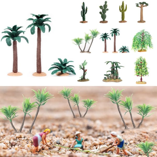 Artificial Cactus Models Miniature Fruit Tree 7 7 7