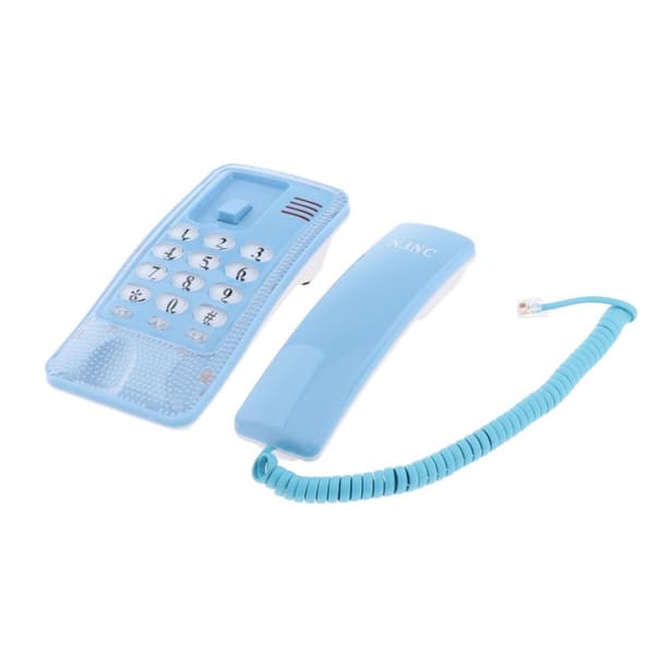 Fastnettelefon Kablet telefon RØD Red