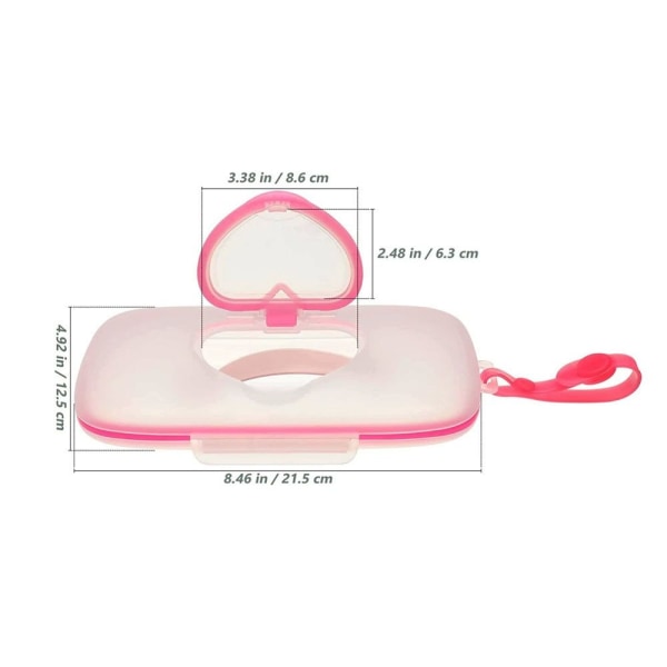 Wet Tissue Box Paper Case PINK pink