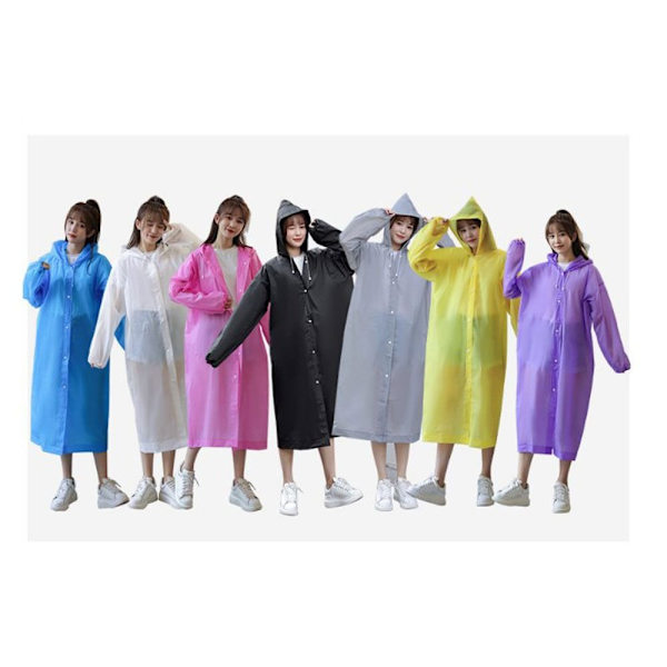 Sadetakki Rainning Coat Huppu 1kpl 1kpl 1pc