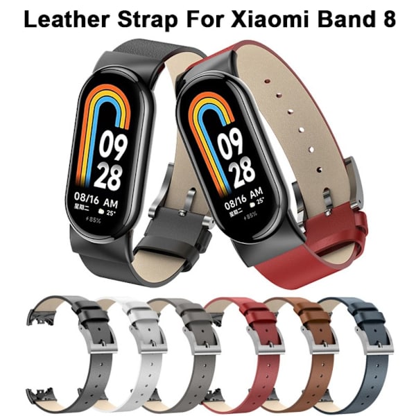 Läderrem Klockarmband GRÅT Grey