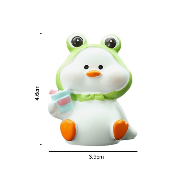 Happy Duck Car Ornament Auton sisustustarvikkeet E E E