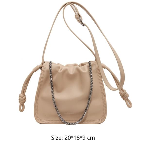 Tygpåsar Underarmshandväska BRUN brown