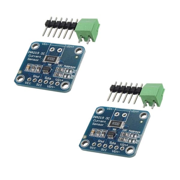 2 st INA219 I2C Gränssnitt Bi-Directionell DC Strömsensor 2Pcs