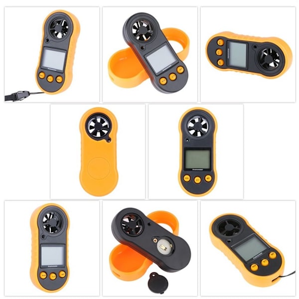 Digital vindhastighetsmätare Vindmätare Anemometersensor