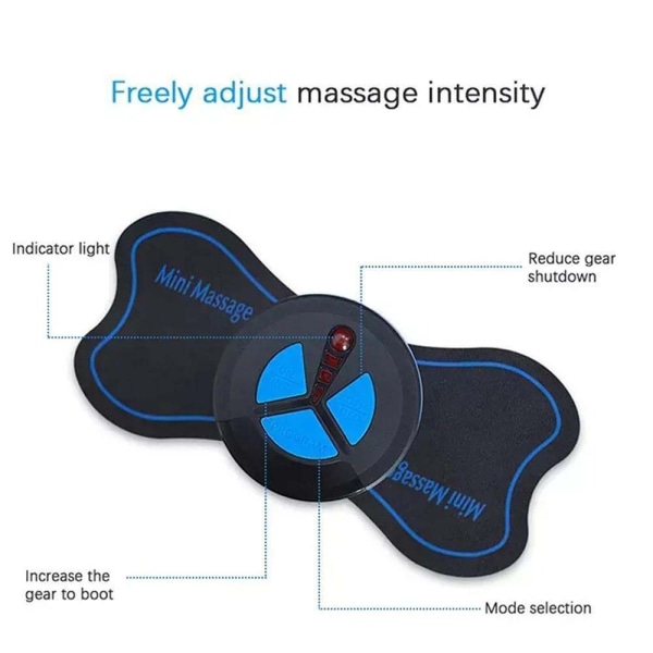 EMS Electric Massager Kohdunkaulan selkärangan hierontalaite LADATTAVA Rechargeable