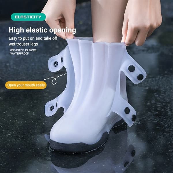 Shoe Covers Anti Skid Shoe GREY M grey M