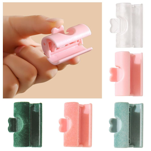 8 stk Dynetrekk Clips Teppeholder E E E