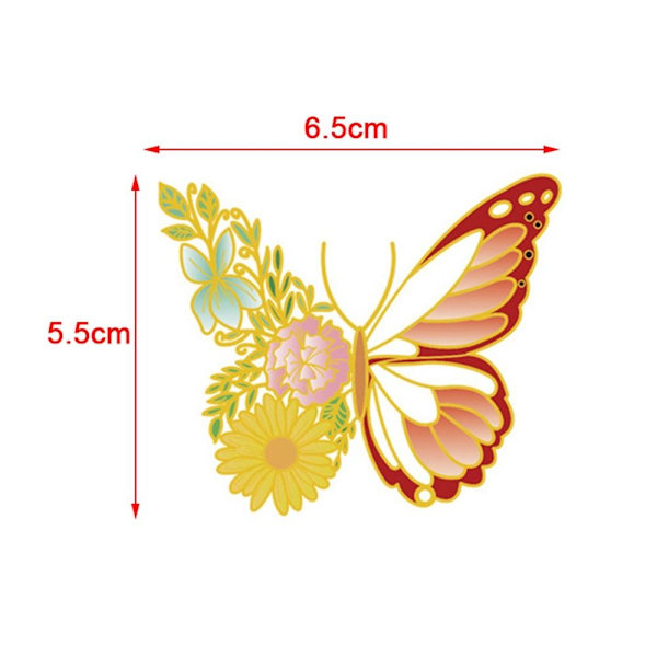 Metal Bogmærke Butterfly Bogmærke STYLE 1 STYLE 1 Style 1