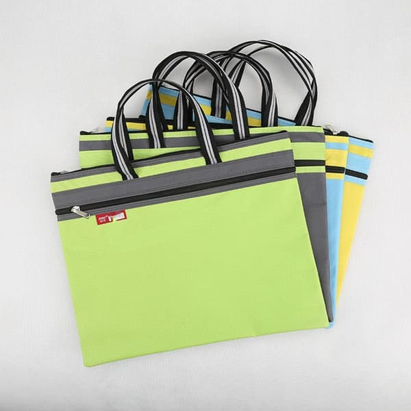 A4 Oxford Cloth Document Bag BLÅ Blue