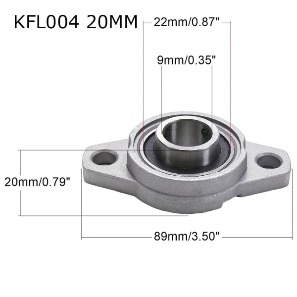 Tyynylohkolaakeri painelaakeri KFL005 25MM KFL005 25MM KFL005 25MM