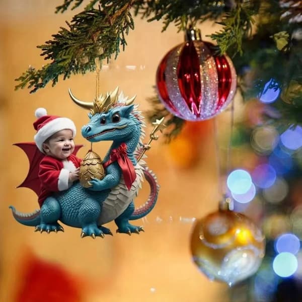 Julevedhæng Xmas Tree Hanging Pendant 2 2 2