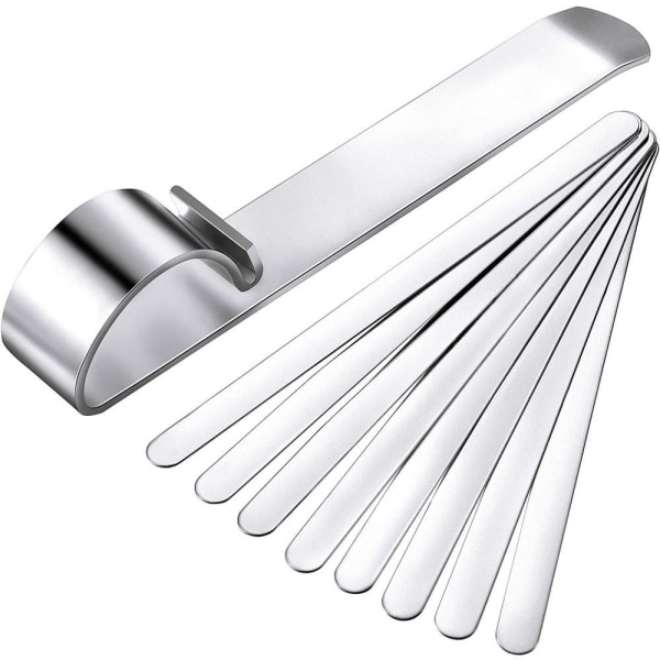 10 stk Armbånd Bøye Armbånd Blank Sett ALUMINIUM BAR(M) Aluminum bar(M)