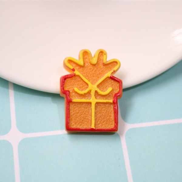 20 kpl / set Christmas Series Resin Figurine Crafts LAHJARASIKO LAHJA Gift Box