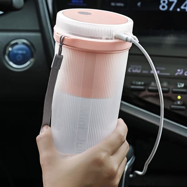 Electric Juicer Cup 4 Blad ROSA pink