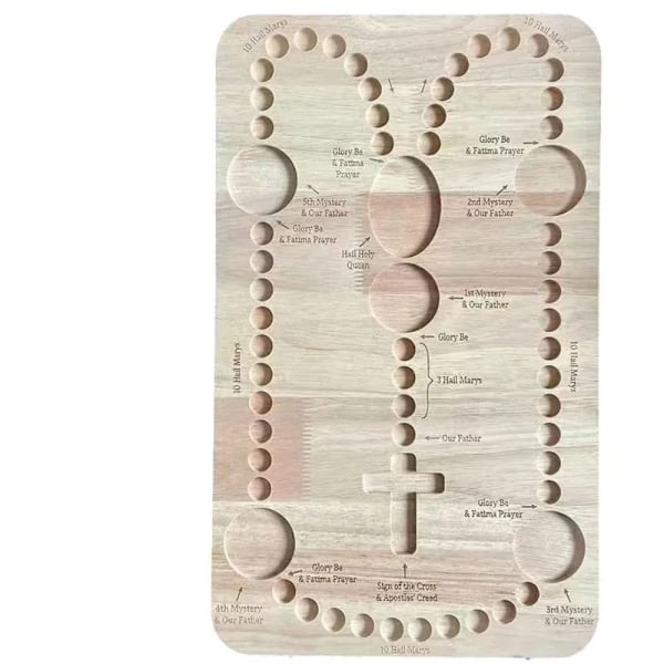 Rosenkrans Board Pray Board Familiebøn
