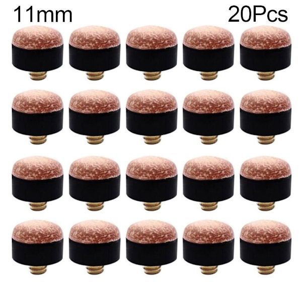 20 stk Billard Cue Tips Billard Tips 11MM20STK 20STK 11mm20Pcs