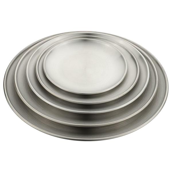 Benspottskål Grunt bricka SILVER 34CM 34CM silver 34cm-34cm