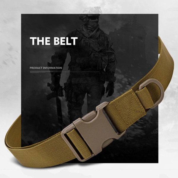 Combat Belts Tactical Belt SVART 95CM Black 95cm