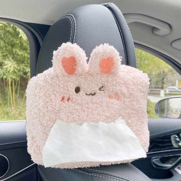 Car Tissue Box Tissue Holder ROSA Pink