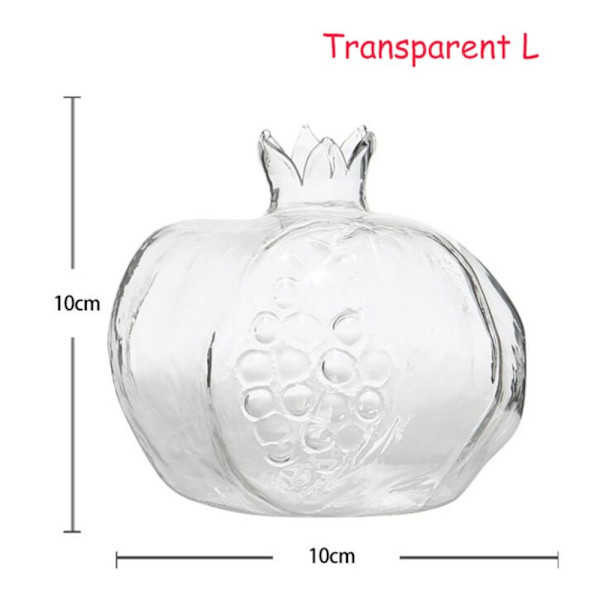 Glasvas Blomvas TRANSPARENT L Transparent L