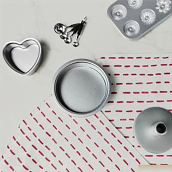 5 STK Dukkehus Bageplade Miniature køkkenlegetøj SØLV silver