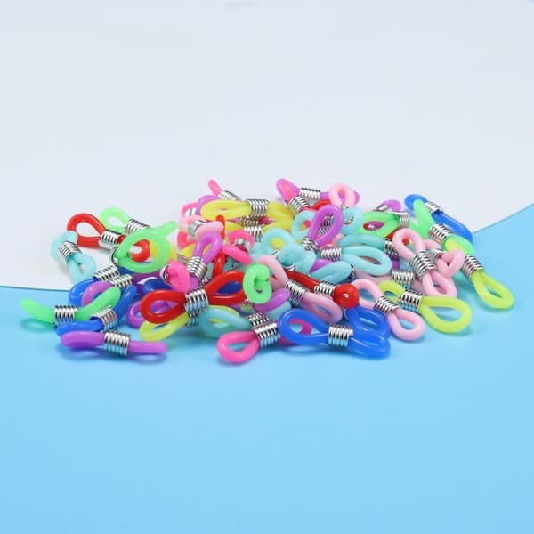 100 kpl Maskin ketjutarvikkeet Silmälasiketjun lenkit Lasit 100Pcs