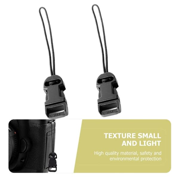 4 par Quick Release Spänne Kit Kamera Bälte Krokar Halsrem 4 Pair