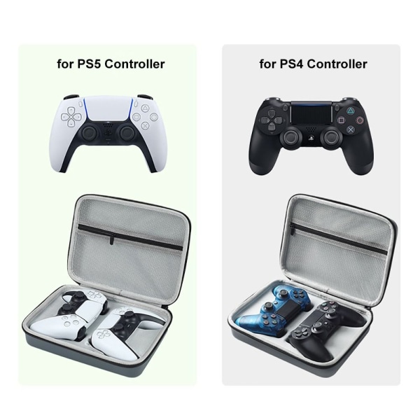 Bærbar spilkonsol opbevaringstaske til Sony PS4/PS5 controller