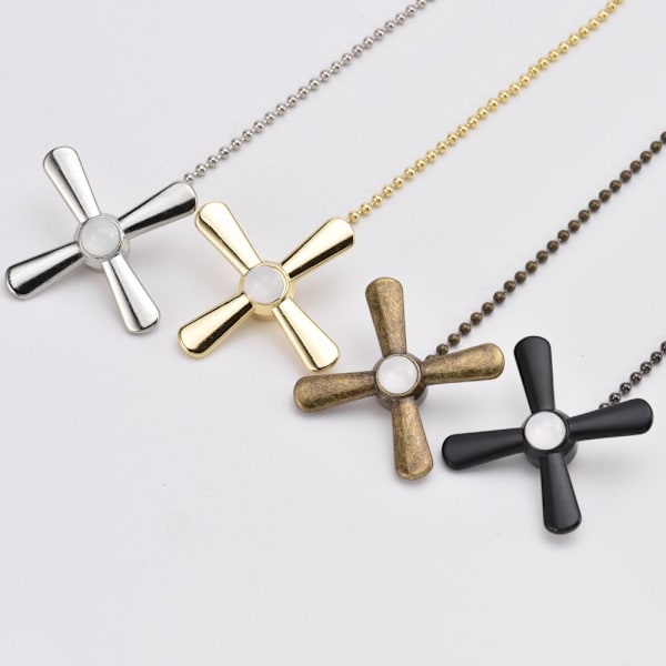 Fan Pull Chain Extension Chain SVART black