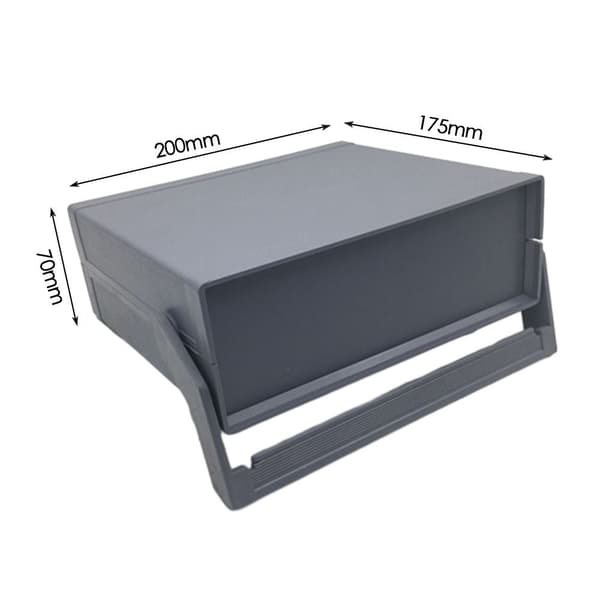Kapsling Project Case Junction Box SVART Black