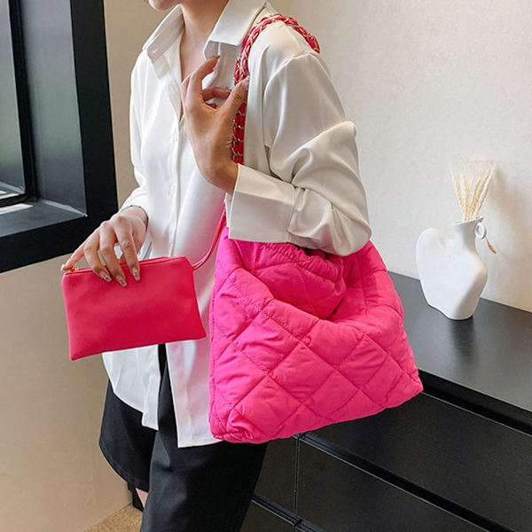Mulepose Indkøbstasker PINK Pink