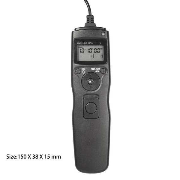Timer Fjernkontroll Fjernkontroll Rimer Shutter Time Lapse Intervalometer