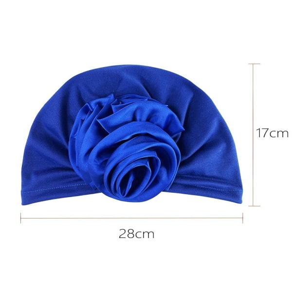 Elastiskt pannband Mössa Vinterkepsar BLÅ blue