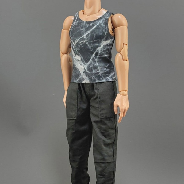 1/6 Miniatyyrivaatteet Soldier Casual T-paita 3 3 3