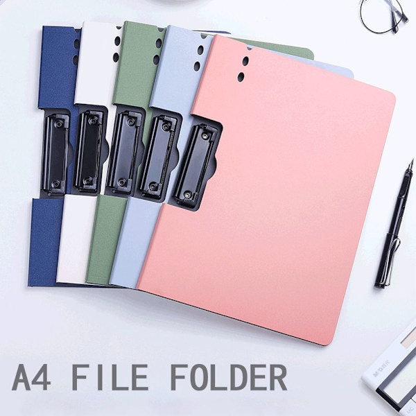 A4 Fil Mapp Fil Binder VIT White