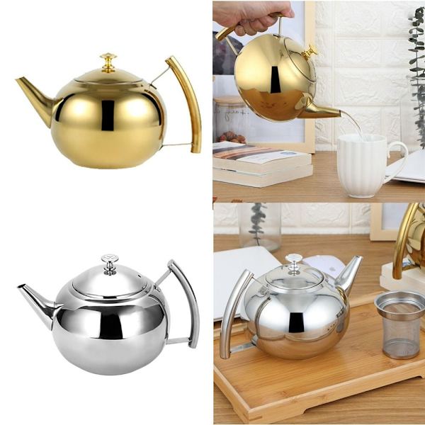 Vattenkokare Te Vattenkokare GULD 1,5L GULD 1,5L Gold 1.5L