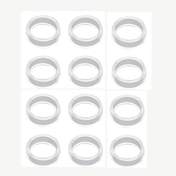 12 st Joystick Skydd Silikon Joystick Ring Joystick Skydd