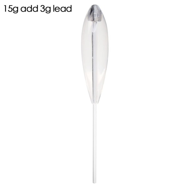 Fluefiske Shot Assistant fiske Kastehjelp 2PCS15G ADD 3G 2pcs15g add 3g lead
