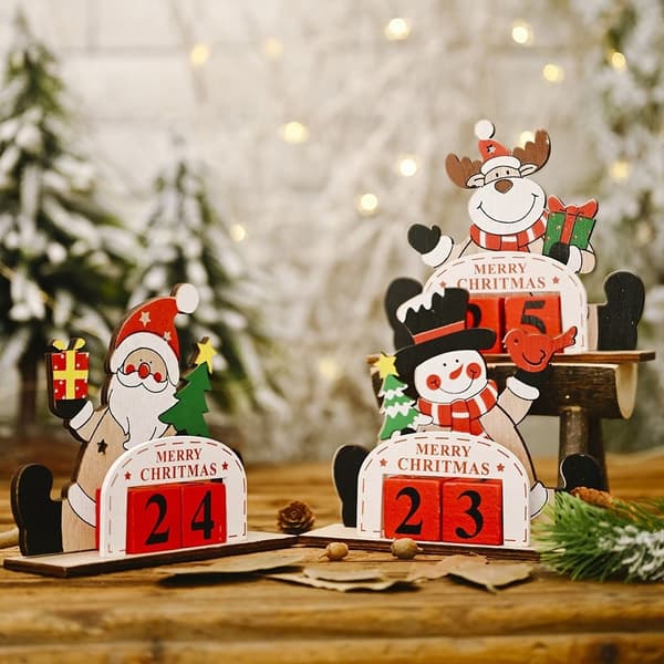 Julkalender Julnedräkningsskyltar STYLE 2 STYLE 2 Style 2