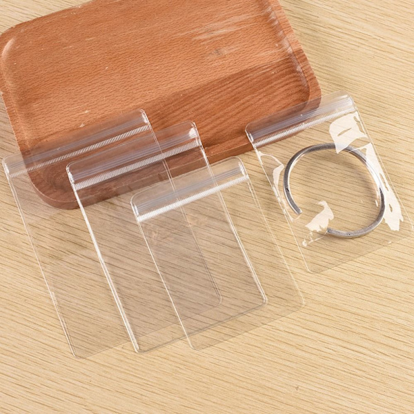 100 kpl Itsesulkeutuva pussi Zip lock 100 KPL 4X6CM 100 KPL 4X6CM 100pcs 4x6cm