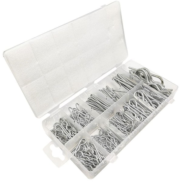 250 stk. Hårnåle Splint Sortiment Kit R Clips