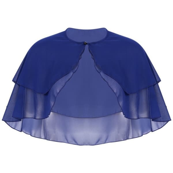 Sommerkapper Langt Sjal BLÅTT blue