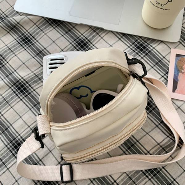 Crossbody Bag Olkalaukku VALKOINEN white