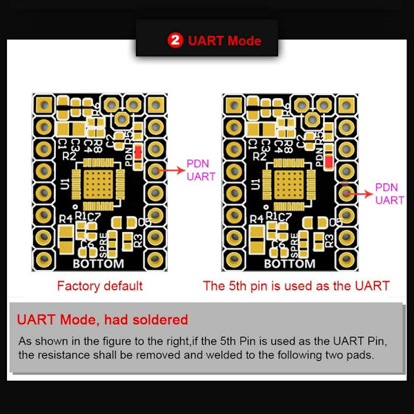 TMC2209 Stepper Motor Driver Module 3D Printer Controller Board