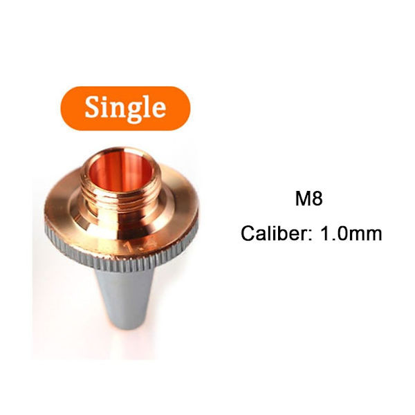 Lasersvetsmunstycke Svetsbrännare ENLAGER 1,0MM ENKEL Single Layer 1.0mm