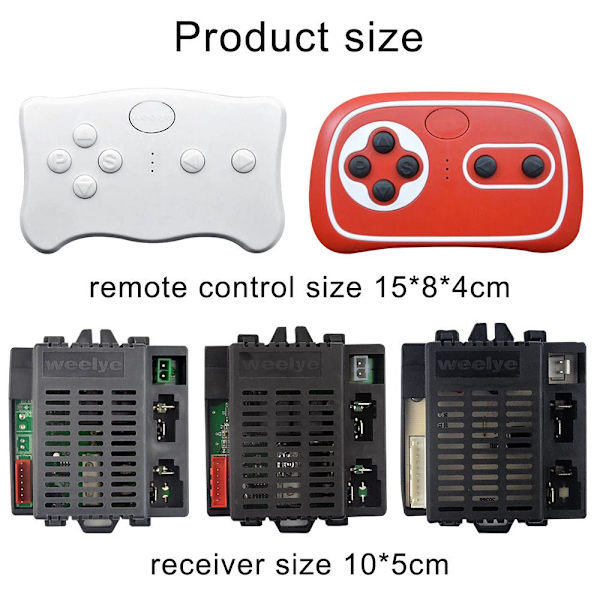 Modtager Fjernbetjening RX25 6V RX25 6V RX25  6V