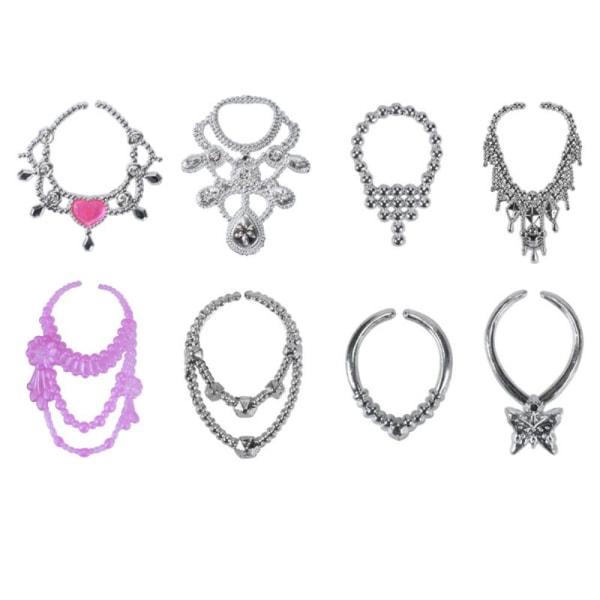 1 set Random Doll Vaatteet Asusteet Mekkokengät 32PCS-B 32PCS-B