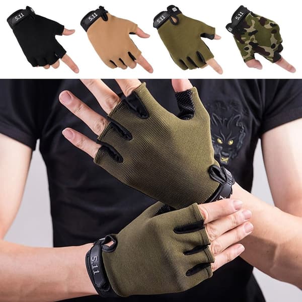 Cykelhandskar Sporthandskar KHAKI khaki