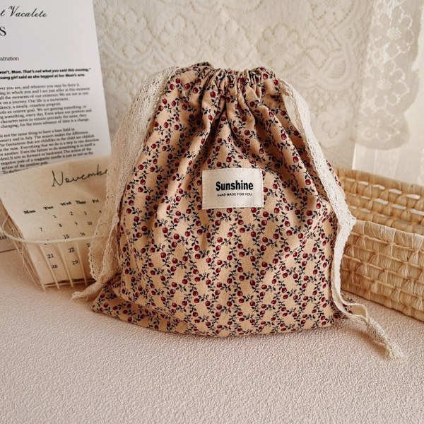 Mommy-taske med blomstertaske til pusletaske C C C